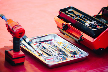 修理用の道具たち