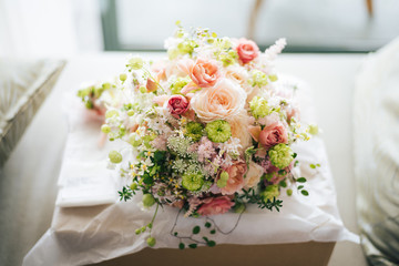 結婚式のブーケ