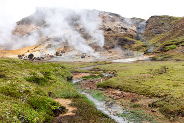 Iceland's Geo Thermal Area 