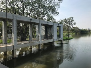 bridge over the river