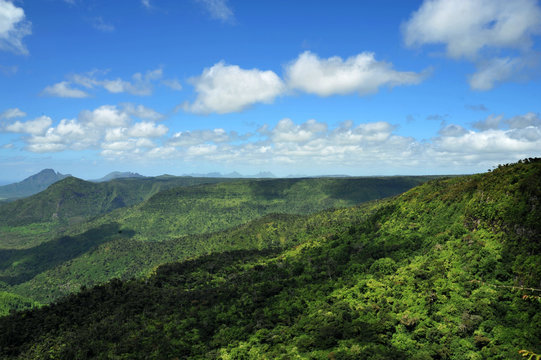 view of mountains