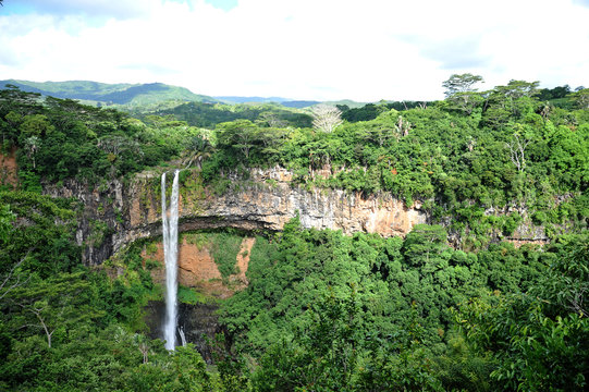 landscape in mauritius