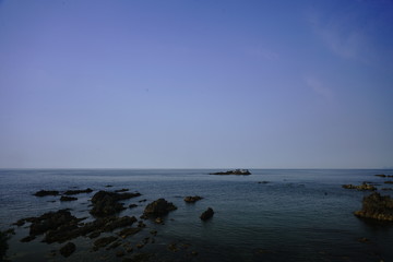 山陰海岸　青空