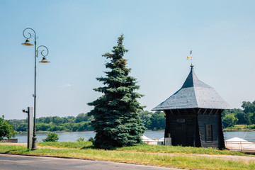 Vistula Riverside park in Torun, Poland