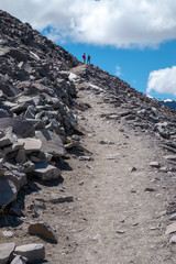 rocks in the mountains