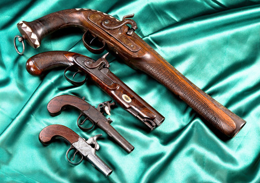 Real Antique Pistols made from 1820-1850