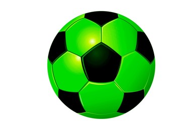 soccer ball isolated on white background