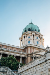 Obraz premium Buda castle in Budapest, Hungary