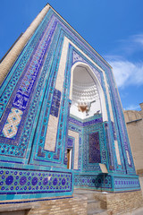 Shah-i-Zinda Necropolis in Samarkand, Uzbekistan