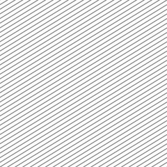 Lines seamless pattern on white background. Vector illustration with diagonal strips texture.