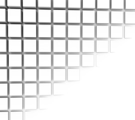Cube shapes pattern. Abstract background. 3d rendering