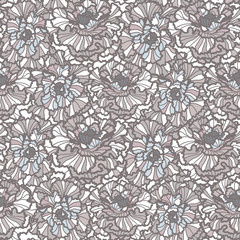 Brown and grey seamless pattern print background.