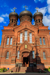 Fototapeta na wymiar Vvedensky convent in Ivanovo, Russia