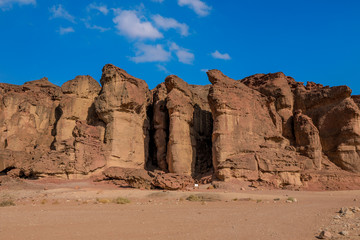Fototapeta premium Solomons Pillars in the Timna National Park, Israel