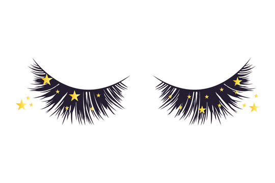 Luxury extension eyelashes