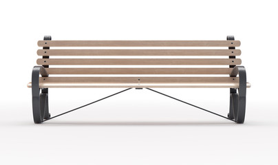 Empty Bench Park Bench