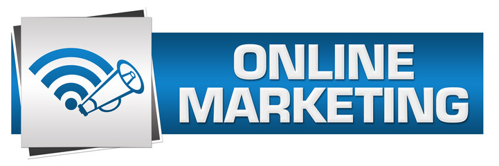 Online Marketing Blue Grey Horizontal 
