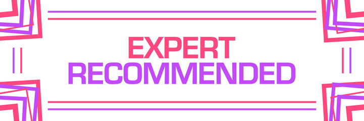 Expert Recommended Pink Purple Random Borders Horizontal 