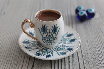 a cup of turkish coffee
