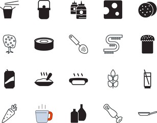 food vector icon set such as: crop, steam, drawing, season, rye, caffeine, aroma, electrical, morning, dieting, slice, canned, porridge, fall, idea, spice, fork, pack, piece, stainless, sport