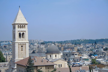 Fototapeta na wymiar Jerusalem Cityscape