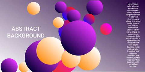Gradients of balls shapes.