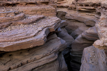 Amazing View to the Red Canyon, near Eilat, Israel