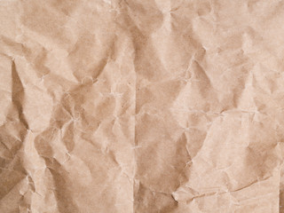 Close-up crumpled paper background