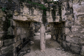 Ancient Stones and Archs in the Beit She'an Park, Israel