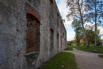 Fototapeta premium Castle in Latvia.