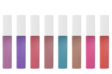 Fototapeta premium Mat lipsticks isolated