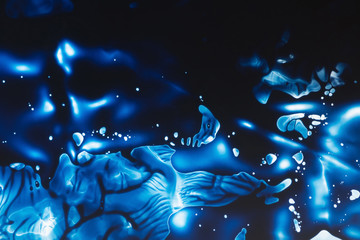 Blue pattern