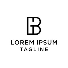 initial letter logo BG, GB logo template 