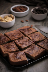 Gâteau marbré au chocolat