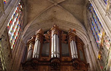 Tuyaux d'un orgue