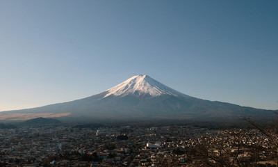 Mount Fuji the most beautiful landscape in Japan 