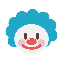Clown face icon