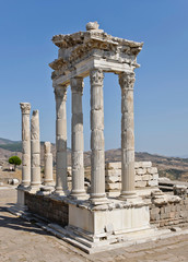 Obraz premium in the Acropolis of Pergamon, Turkey