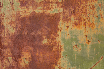 Grunge rusted metal texture, rust and oxidized metal background. Old metal iron panel.