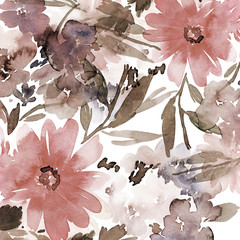 Floral background for cards, invitations. Summer abstract flowers.