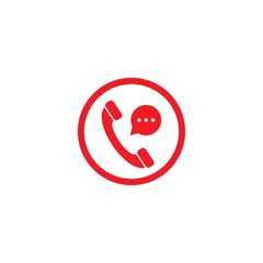 Emergency call vector icon illustration design 