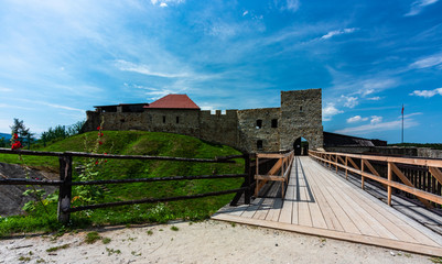 Fototapeta na wymiar Castle in Dobczyce, Lesser Poland, Poland