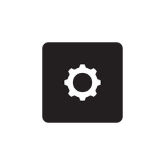 Gear icon symbol vector