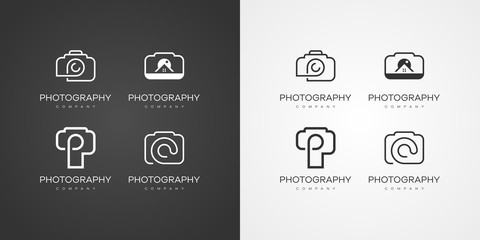 Logo design for photography. Simple and elegant