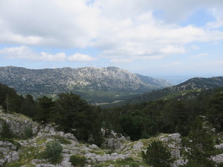 Mountain Orjen Montenegro landscape