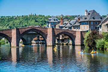 Espalion, Aveyron, Occitanie, France.