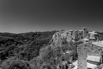 Fototapeta premium Calcata, historic village in Italy