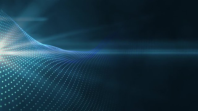Abstract Particle Background