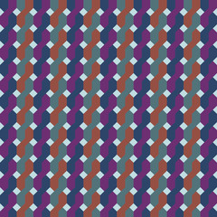 Rope pattern colorful vector pattern