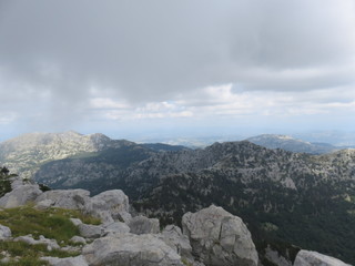 Mountain Orjen Montenegro mountain top landscape